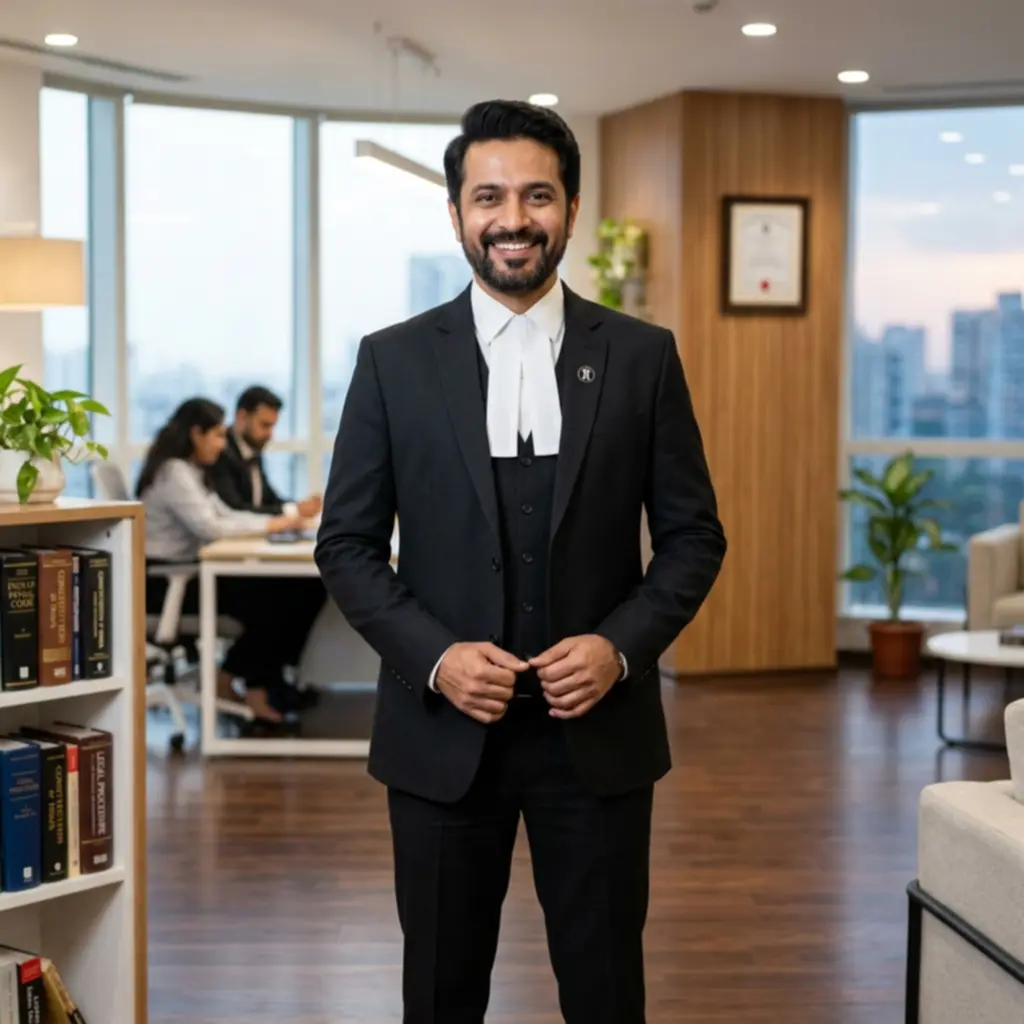 Top advocate providing legal consultation