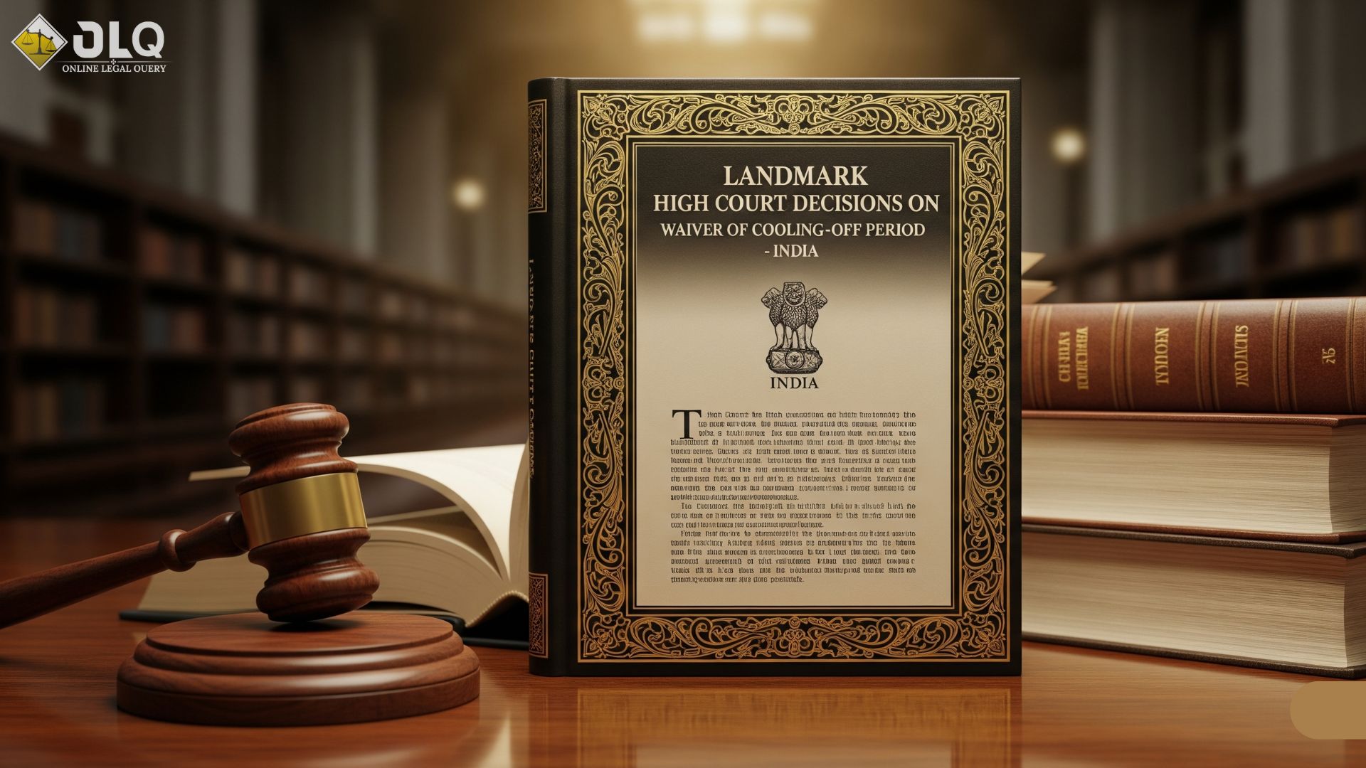 Landmark High Court Decisions on Waiver of Cooling-Off Period.