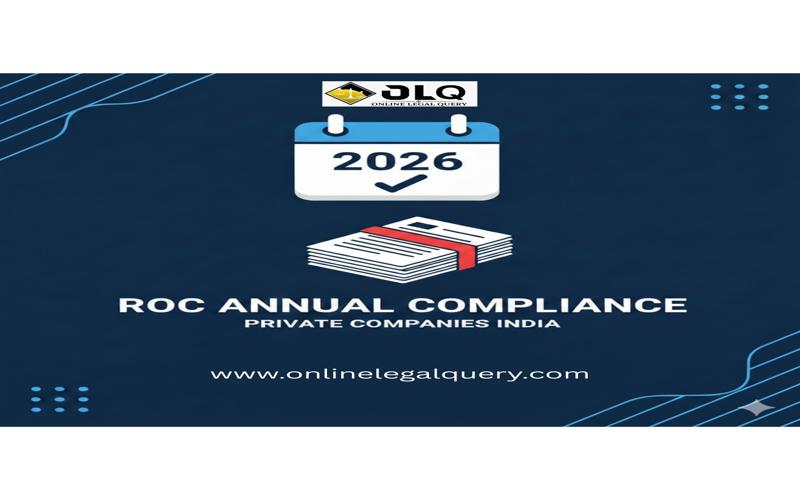ROC Annual Compliance for Private Companies in India