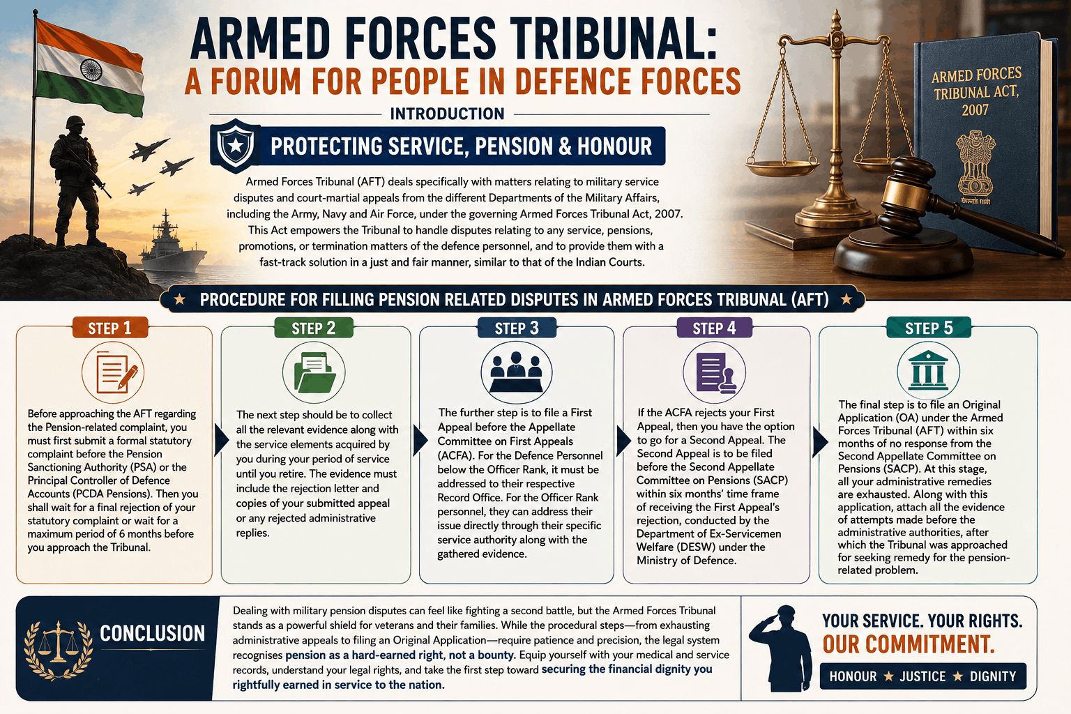 Armed Forces Tribunal: A Forum for People in Defence Forces  Introduction